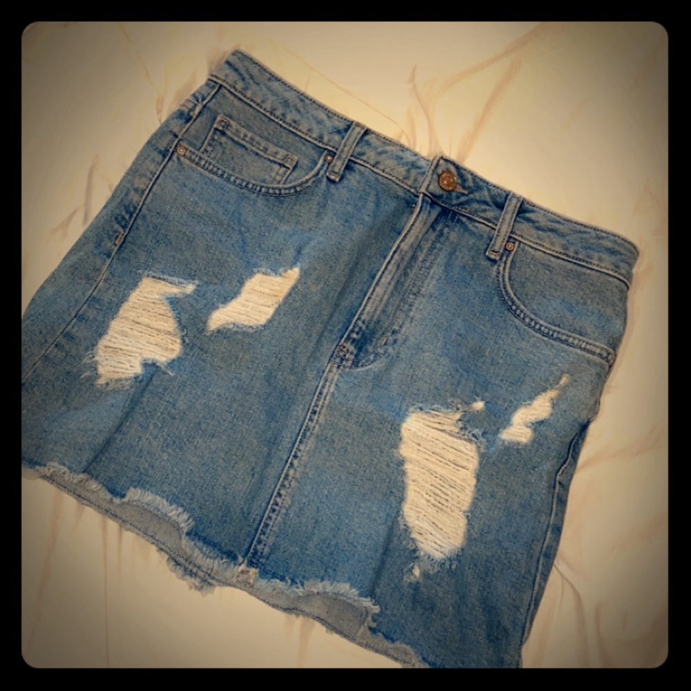 Jean skirt